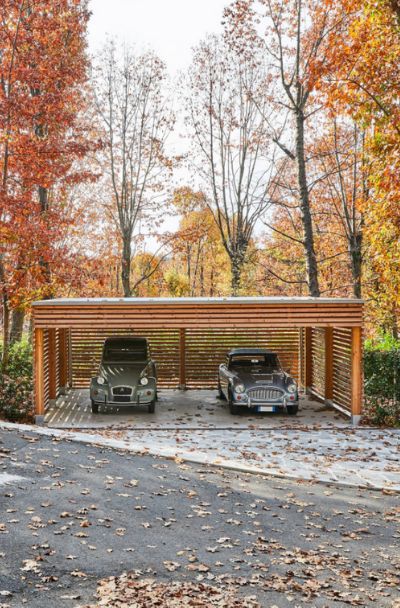 modern car port