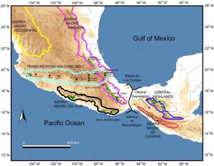 sierra madre occidental location