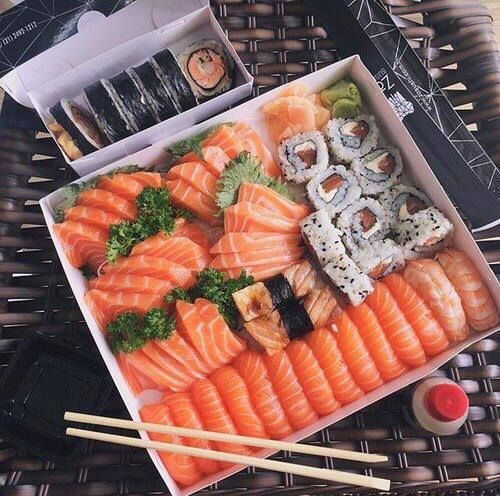 sushi aesthetic