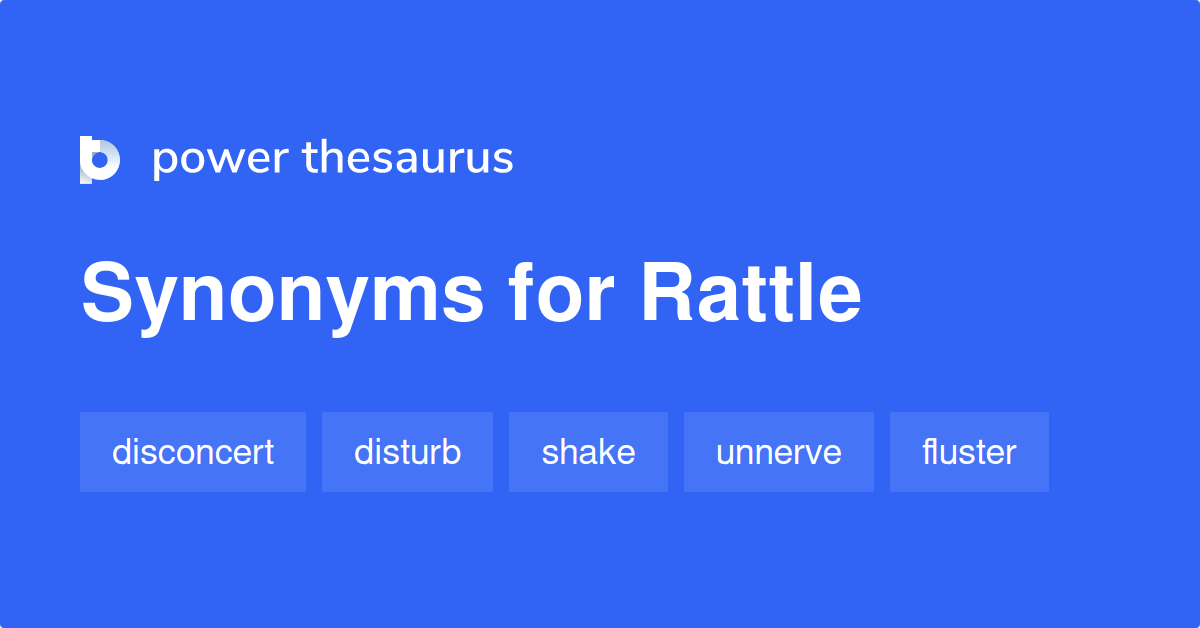 rattle thesaurus