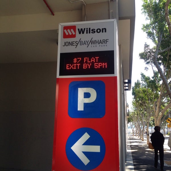 wilson parking jones bay wharf photos