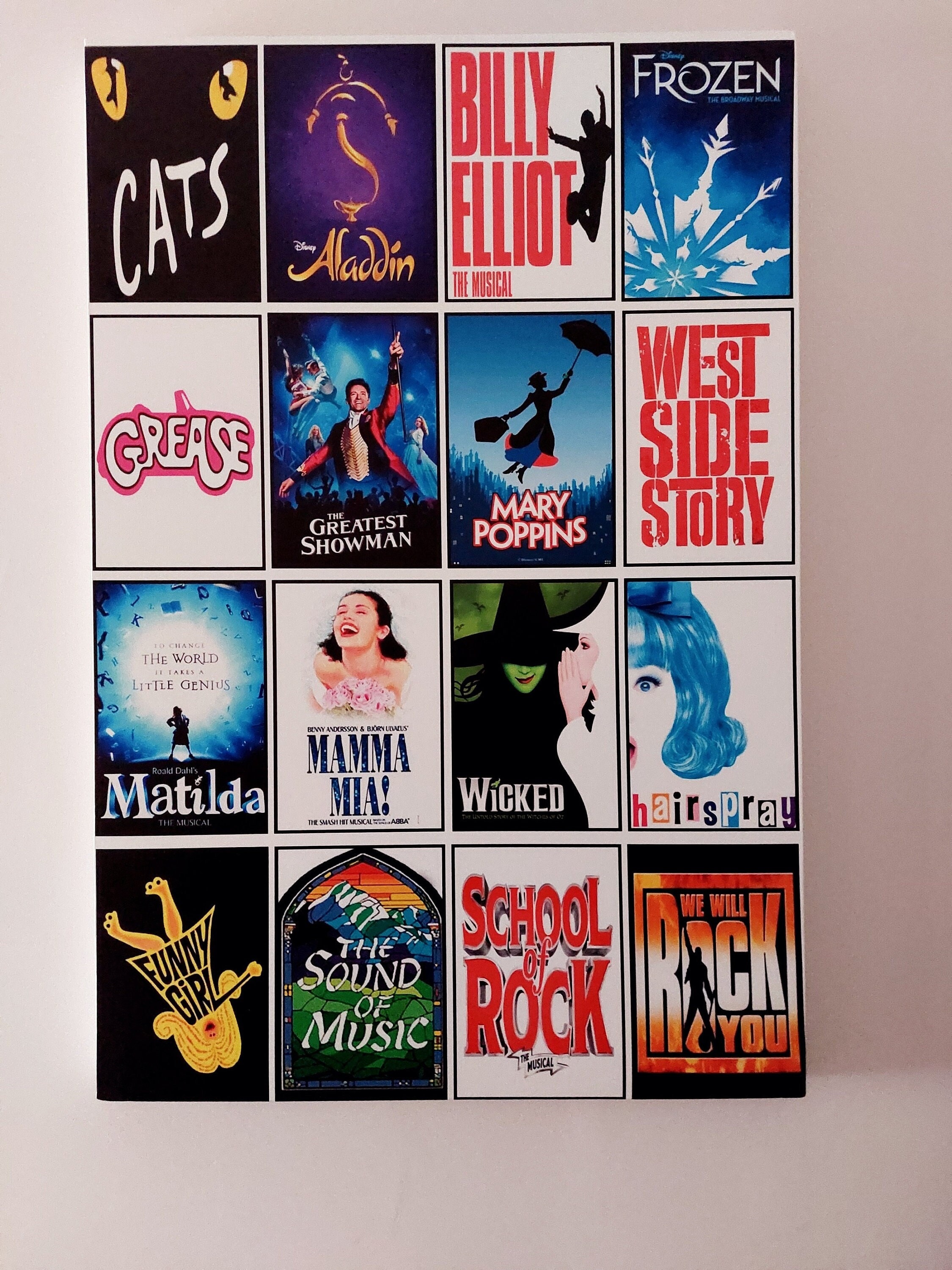 broadway musical posters