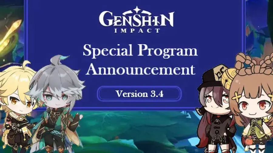 genshin 3.4 livestream