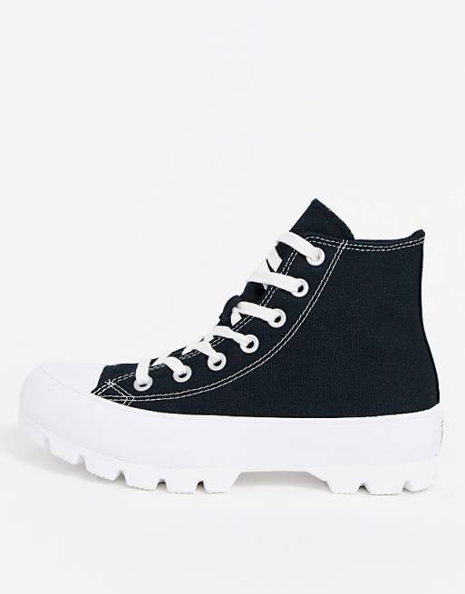 chunky high top converse