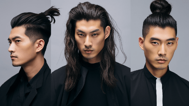 hair men asian