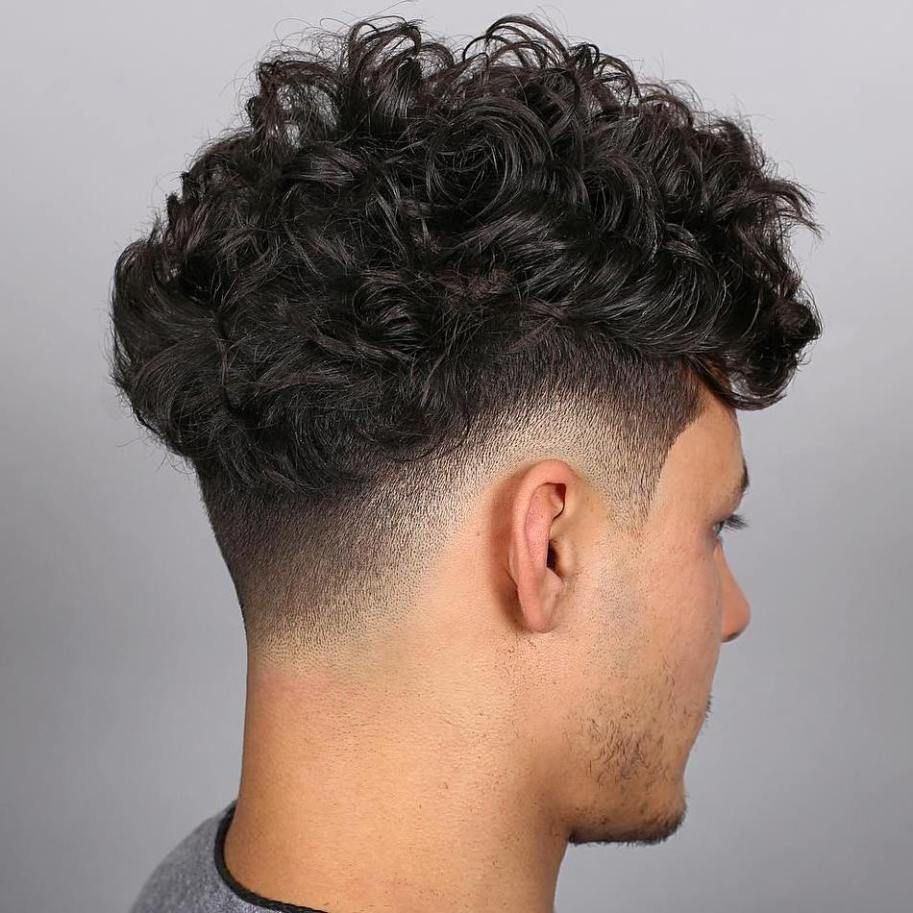 drop fade perm