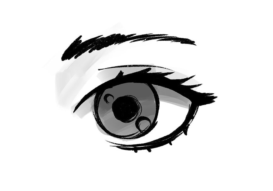 anime drawing ideas eyes