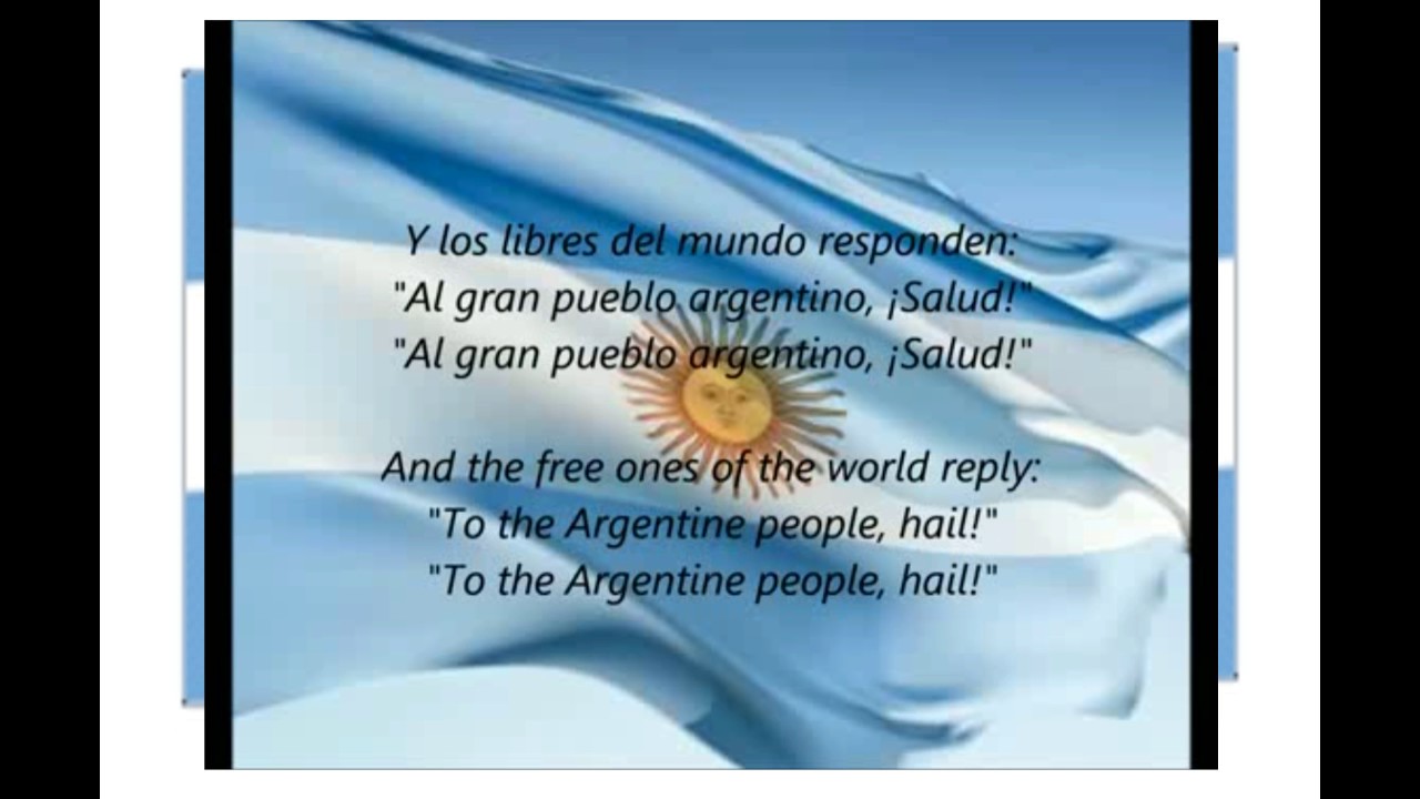 lyrics argentina national anthem