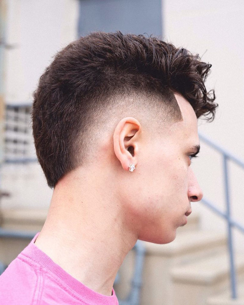 mens hairstyle fade