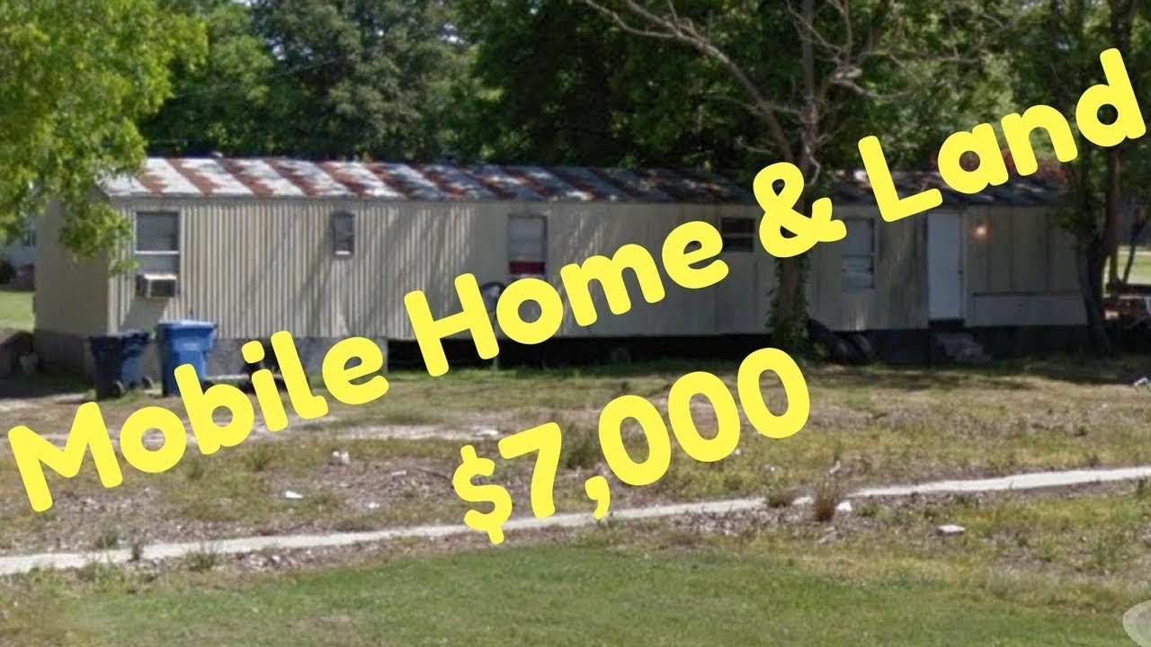 mobile home with land for sale near me