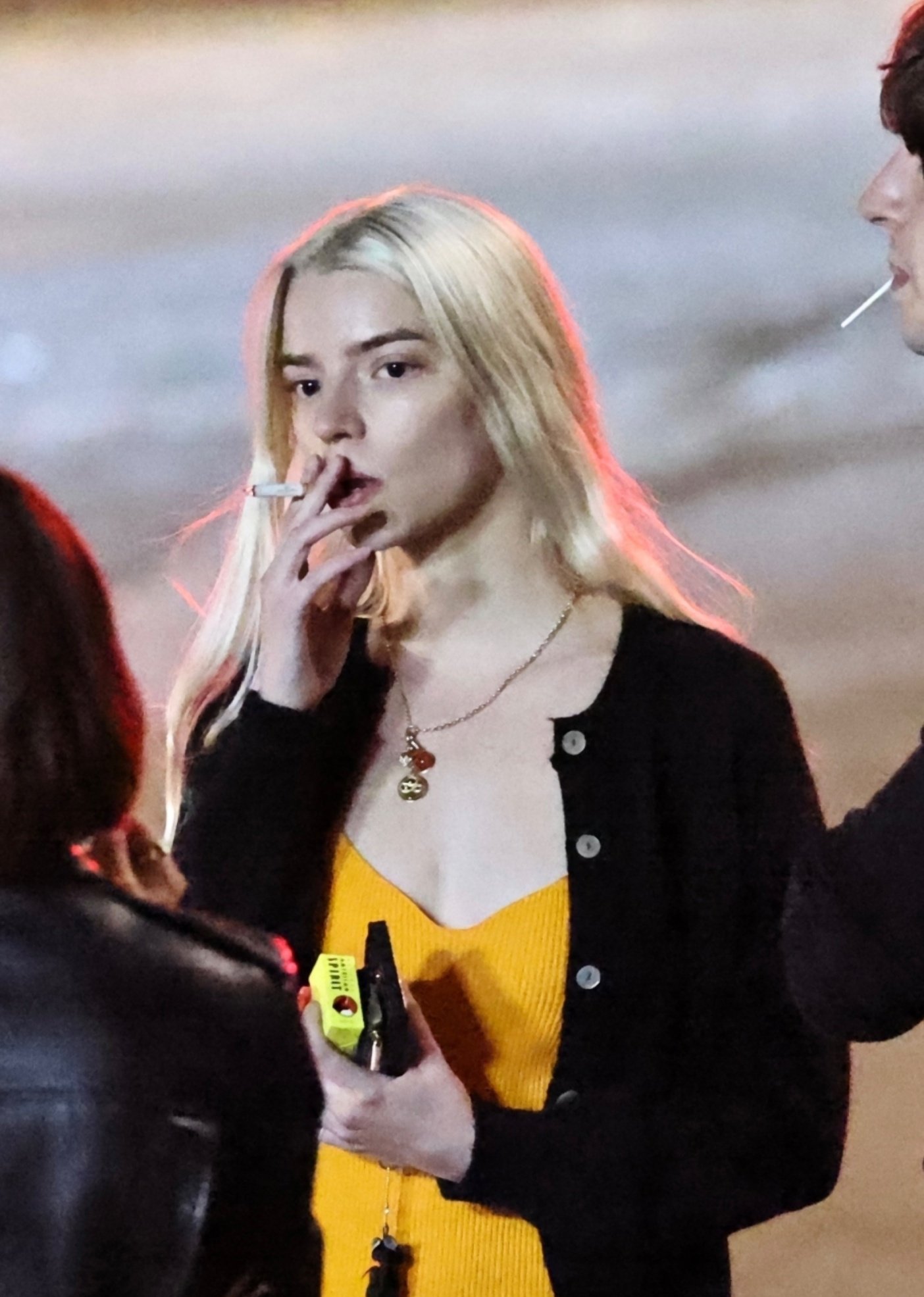 anya taylor joy smoking