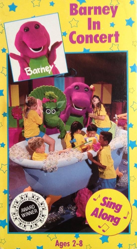 barney in concert vhs