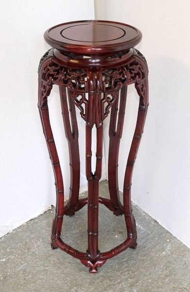 chinese rosewood plant stand