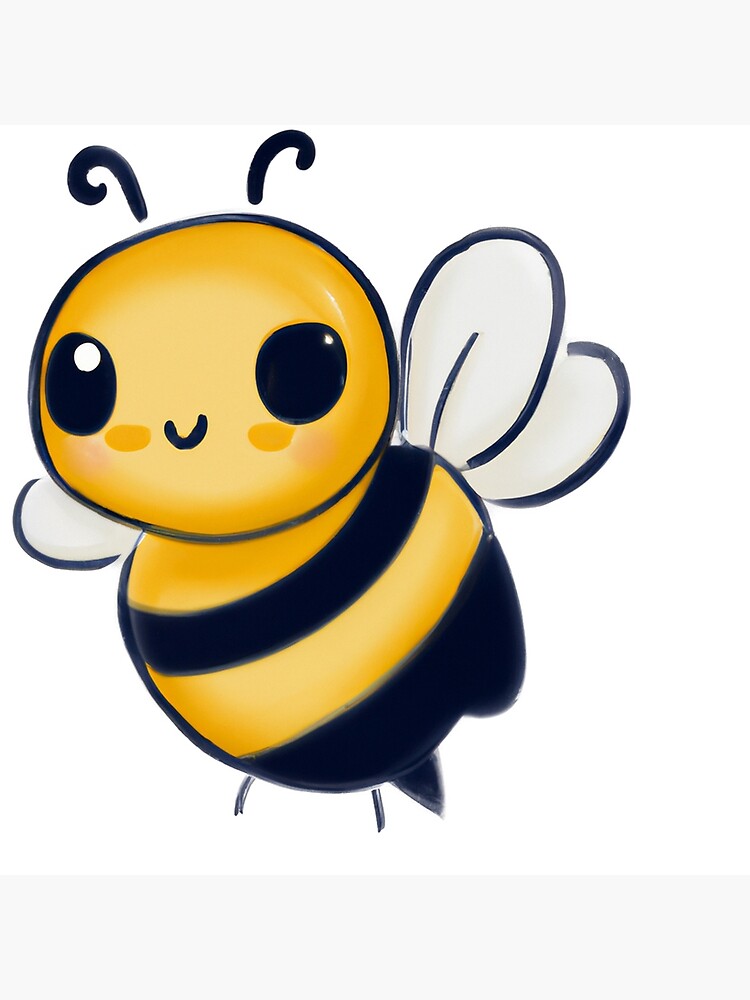 cute bee drawing