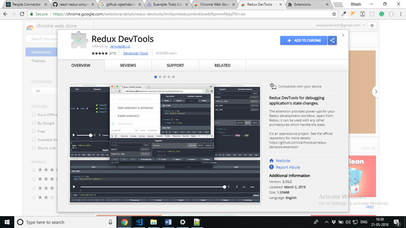 redux chrome extension download