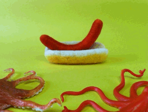 hot dog animated gif