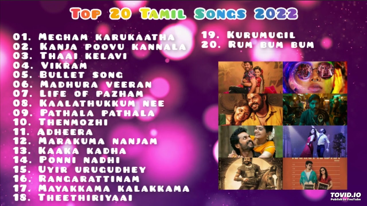 top 20 tamil songs