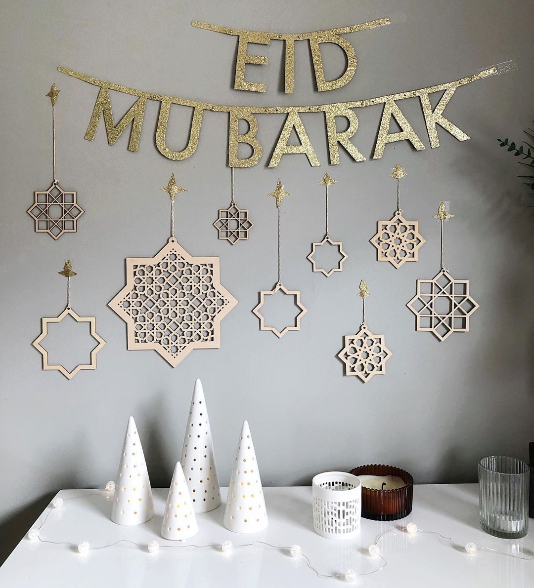 eid mubarak decoration