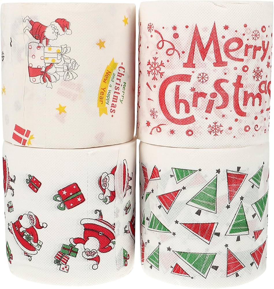 xmas toilet paper