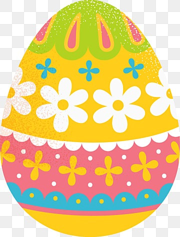 easter eggs clipart