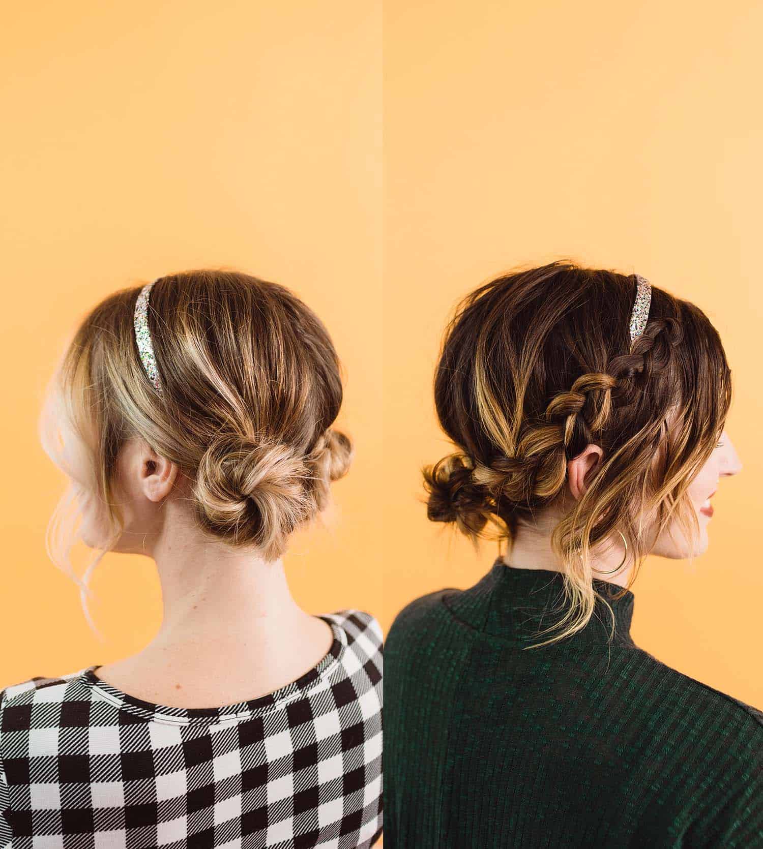 easy medium length hair updos