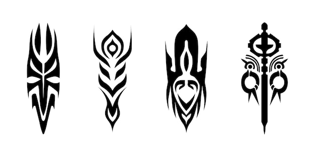 easy simple tribal tattoo designs