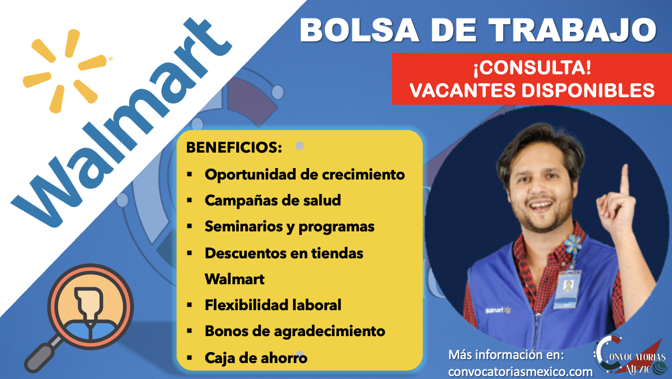 walmart vacantes cdmx