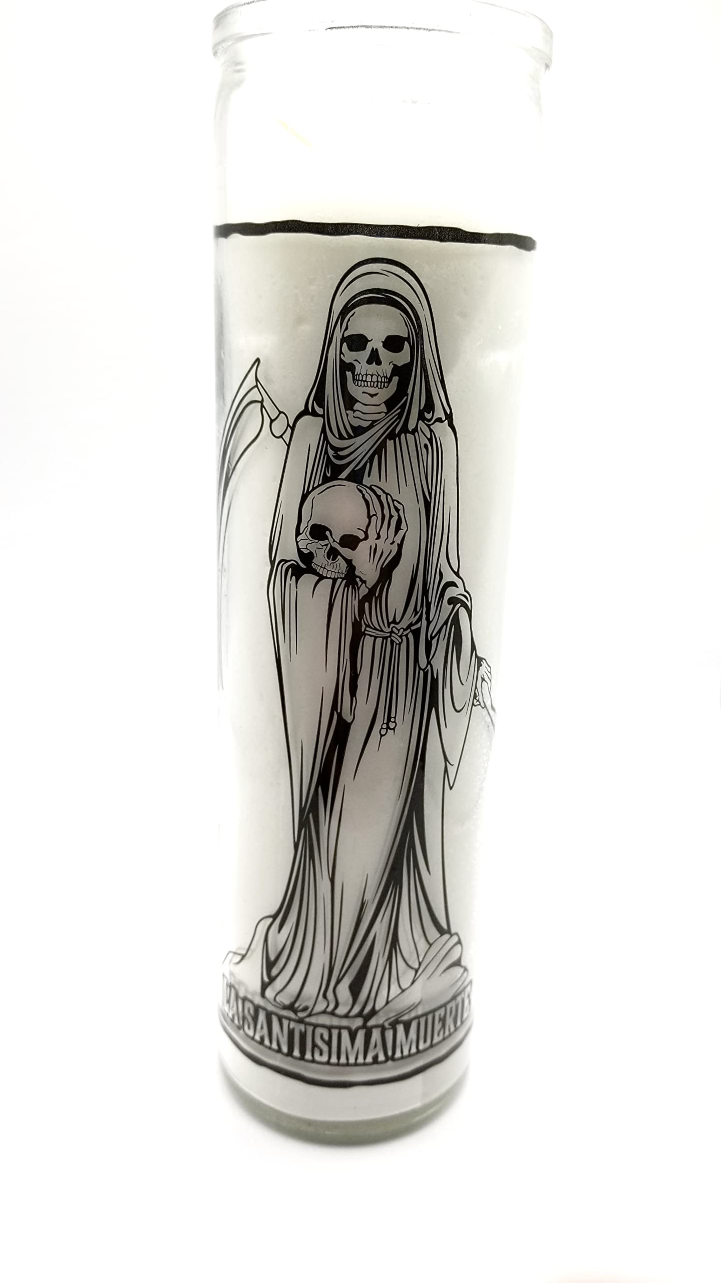 tipos de veladoras para la santa muerte