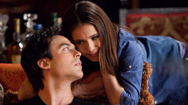 what episode do elena and damon get together