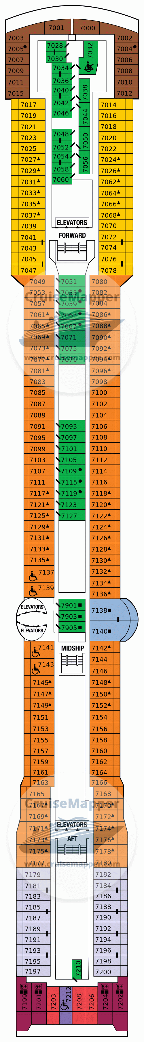 celebrity millennium deck plan