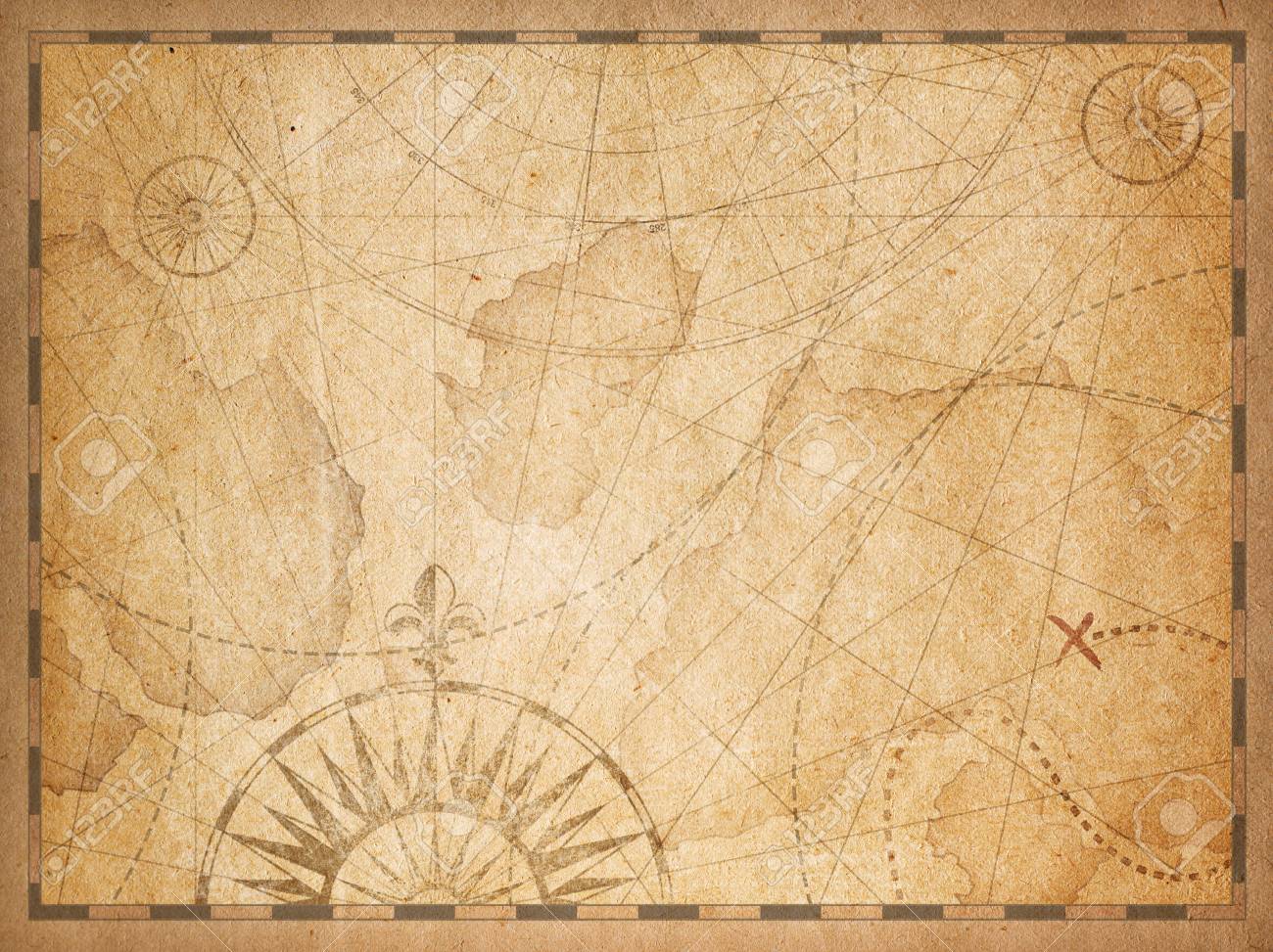 treasure map background