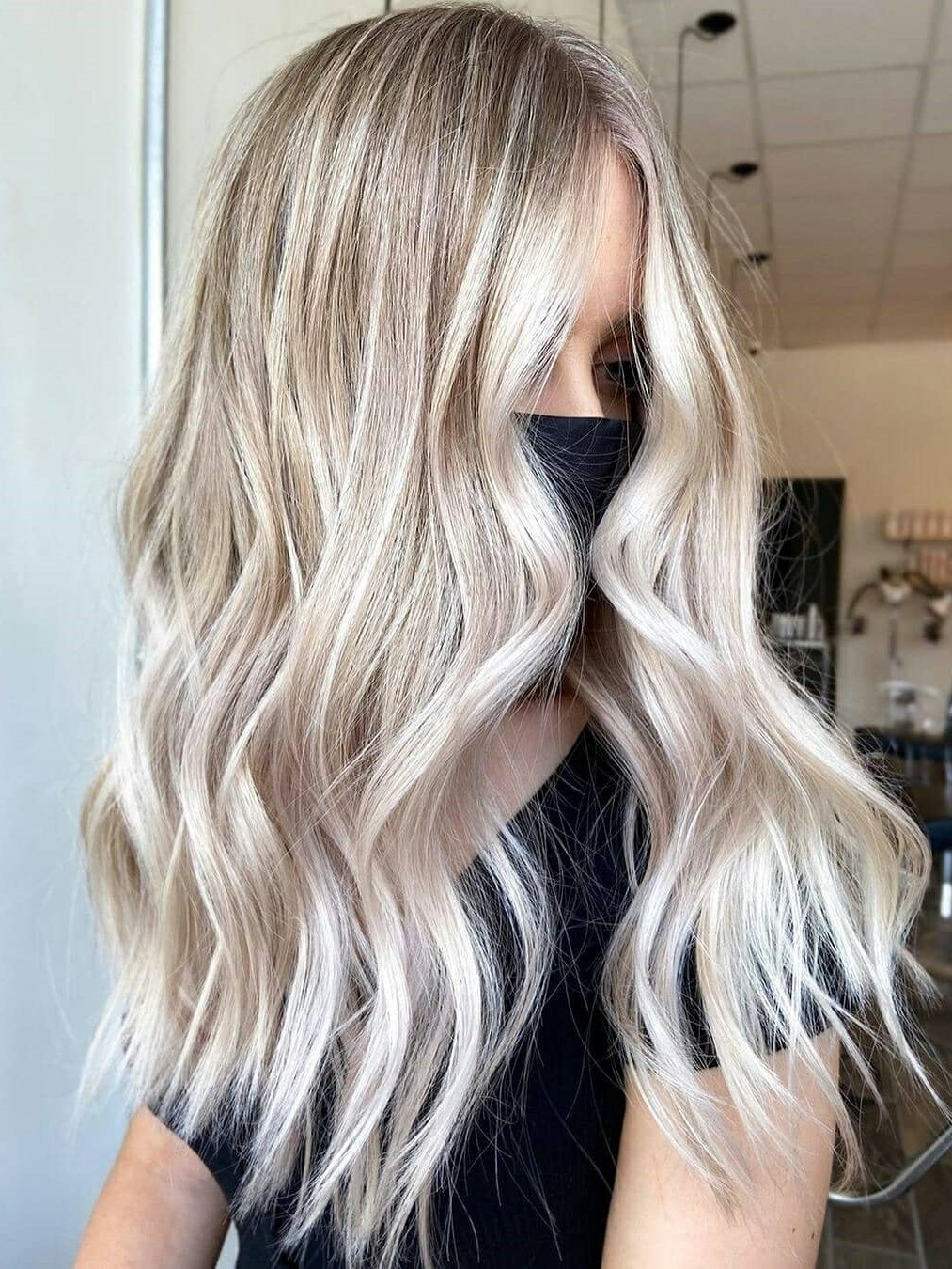 balayage color blonde