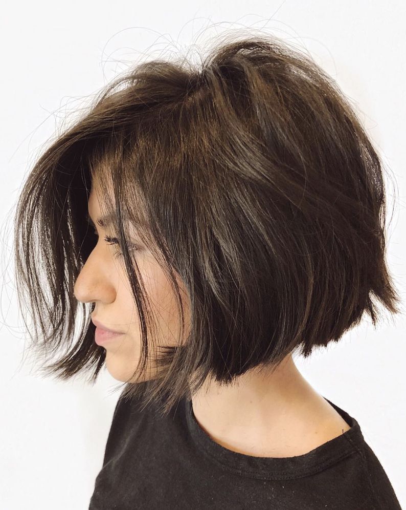 short thick hairstyles