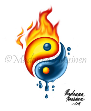 fire and water yin yang