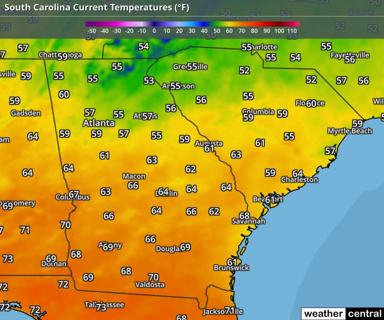 sc weather forecast