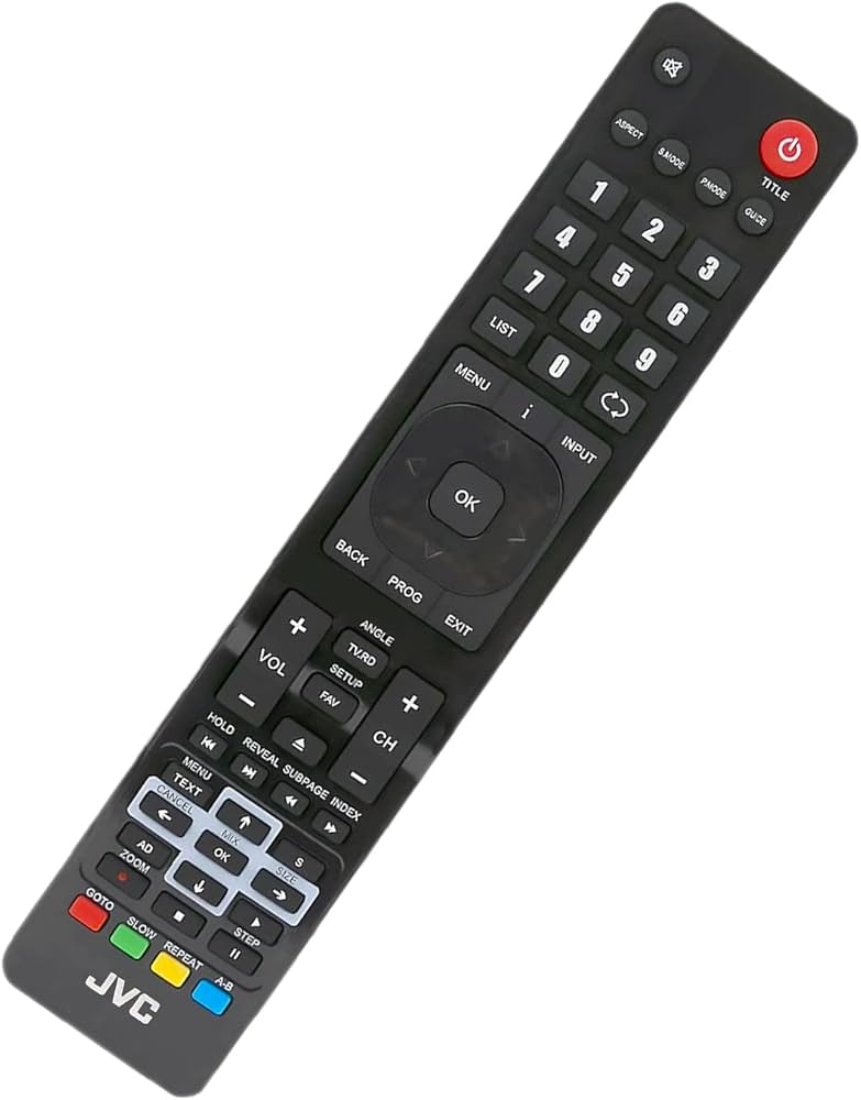 replacement jvc tv remote