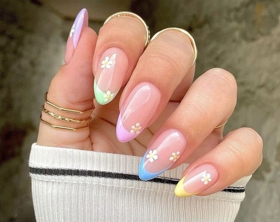 acrylic nails french tip