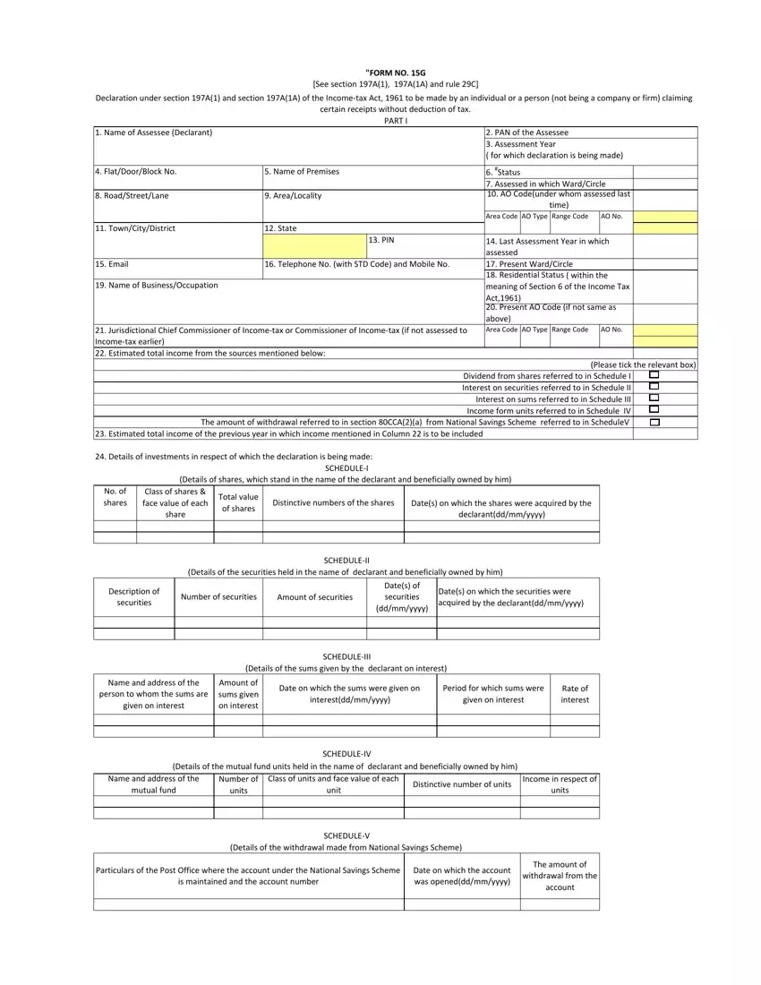 form 15g fillable