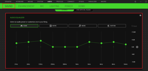 razer synapse best settings