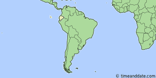 ecuador time zone