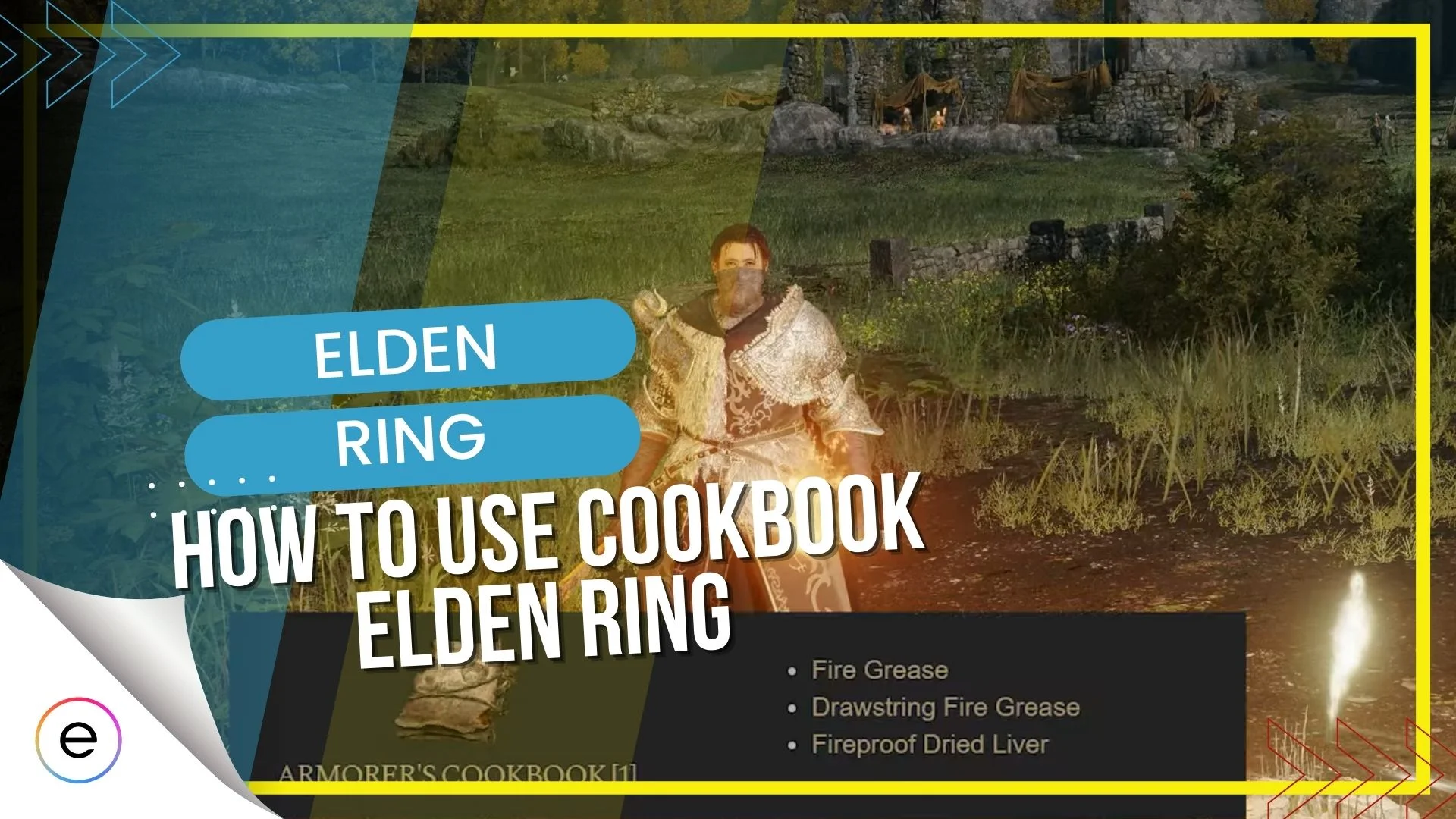 how to use cookbooks elden ring