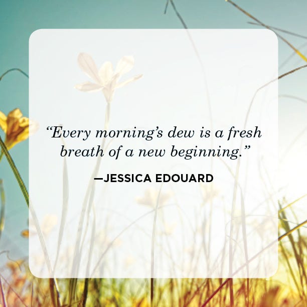 beautiful words that mean new beginning