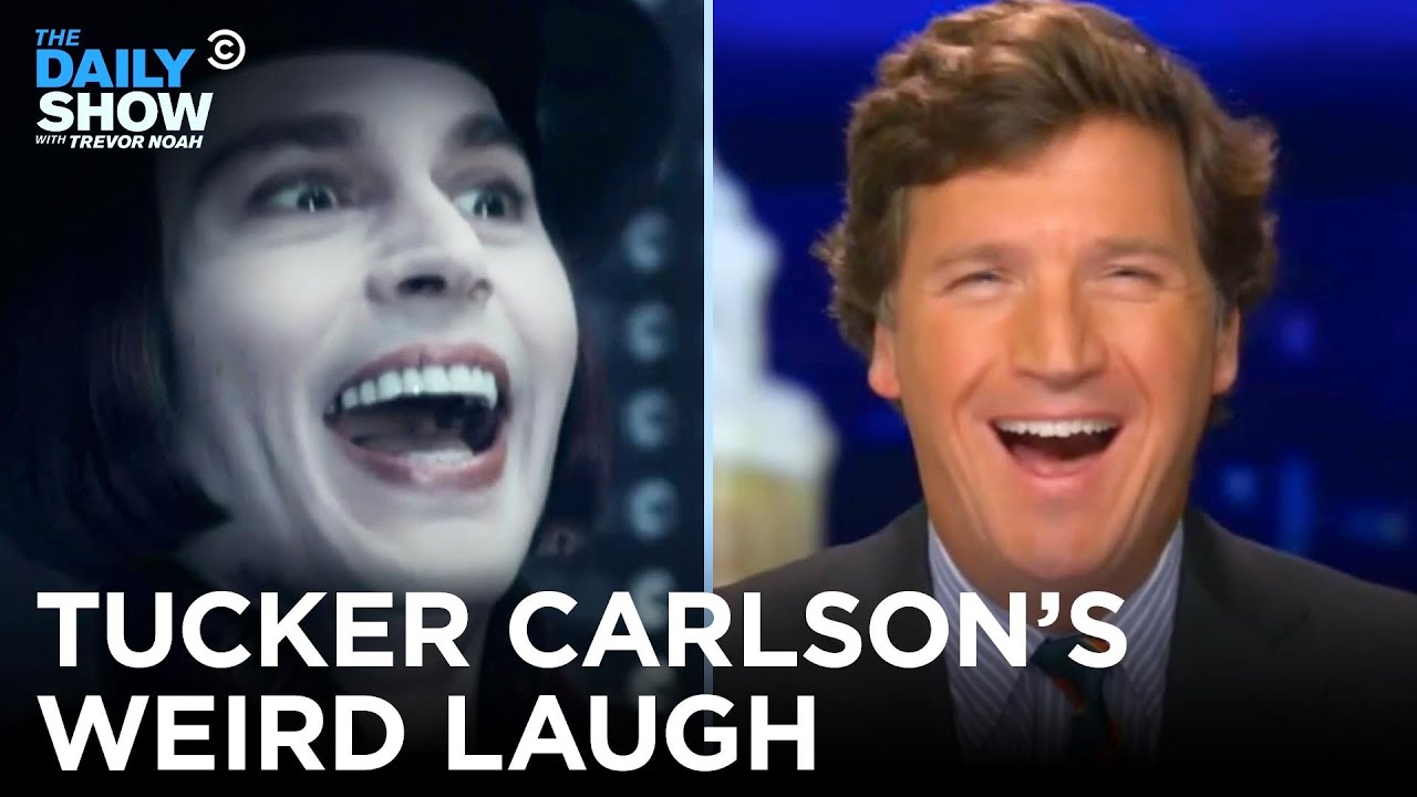 tucker carlson laugh compilation