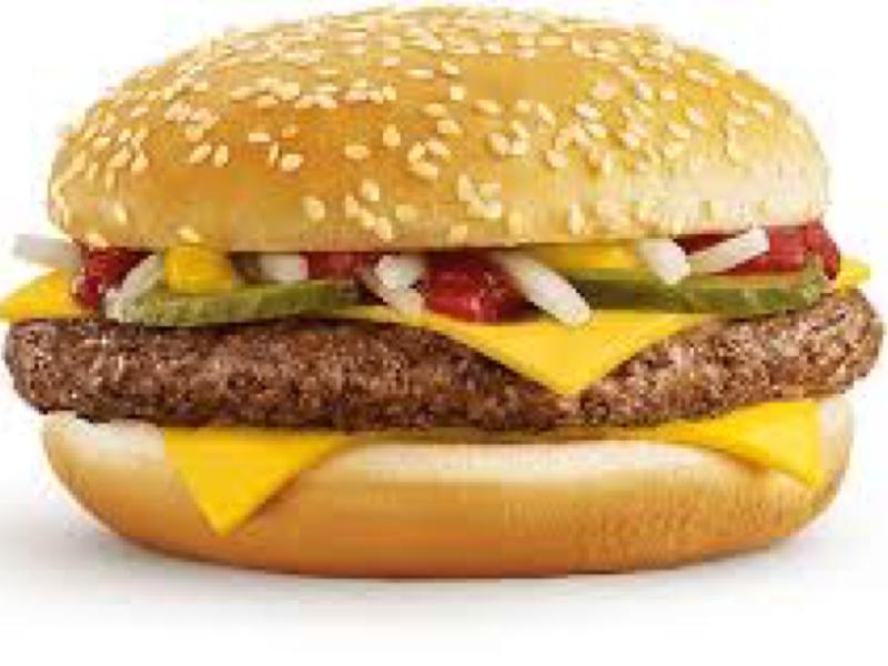 calories in a quarter pounder