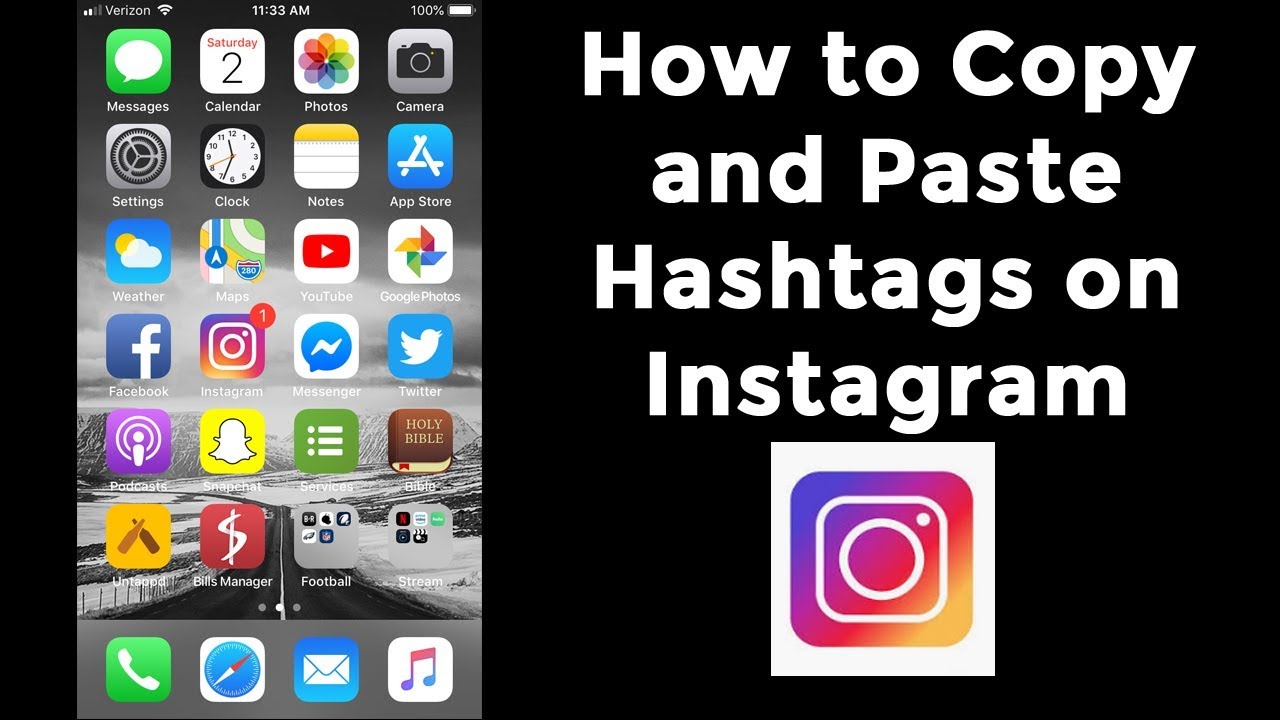 instagram hashtags copy