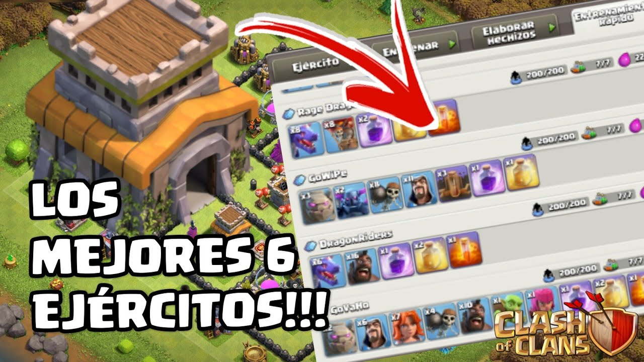 ejercitos coc