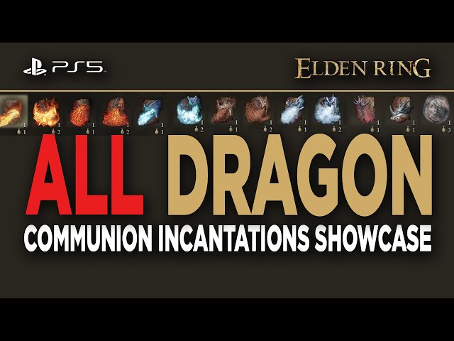 elden ring dragon incantations