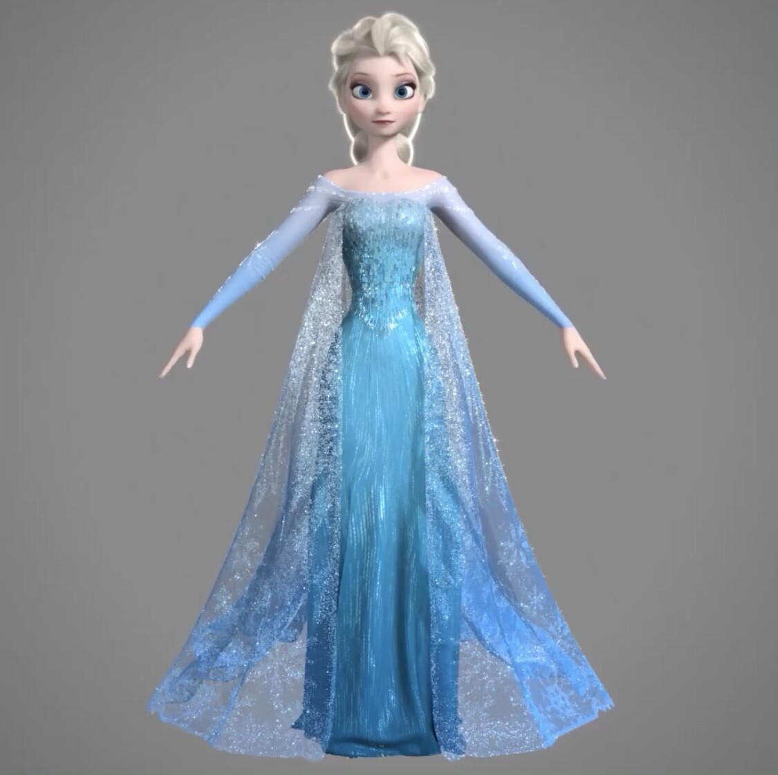 elsa en 3d