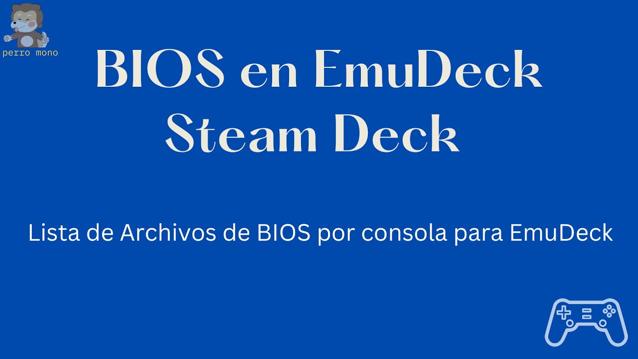 emudeck bios