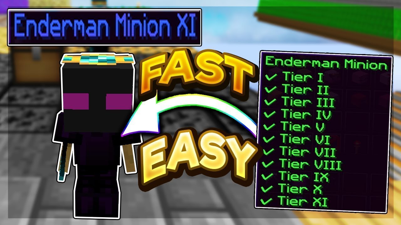 enderman minion